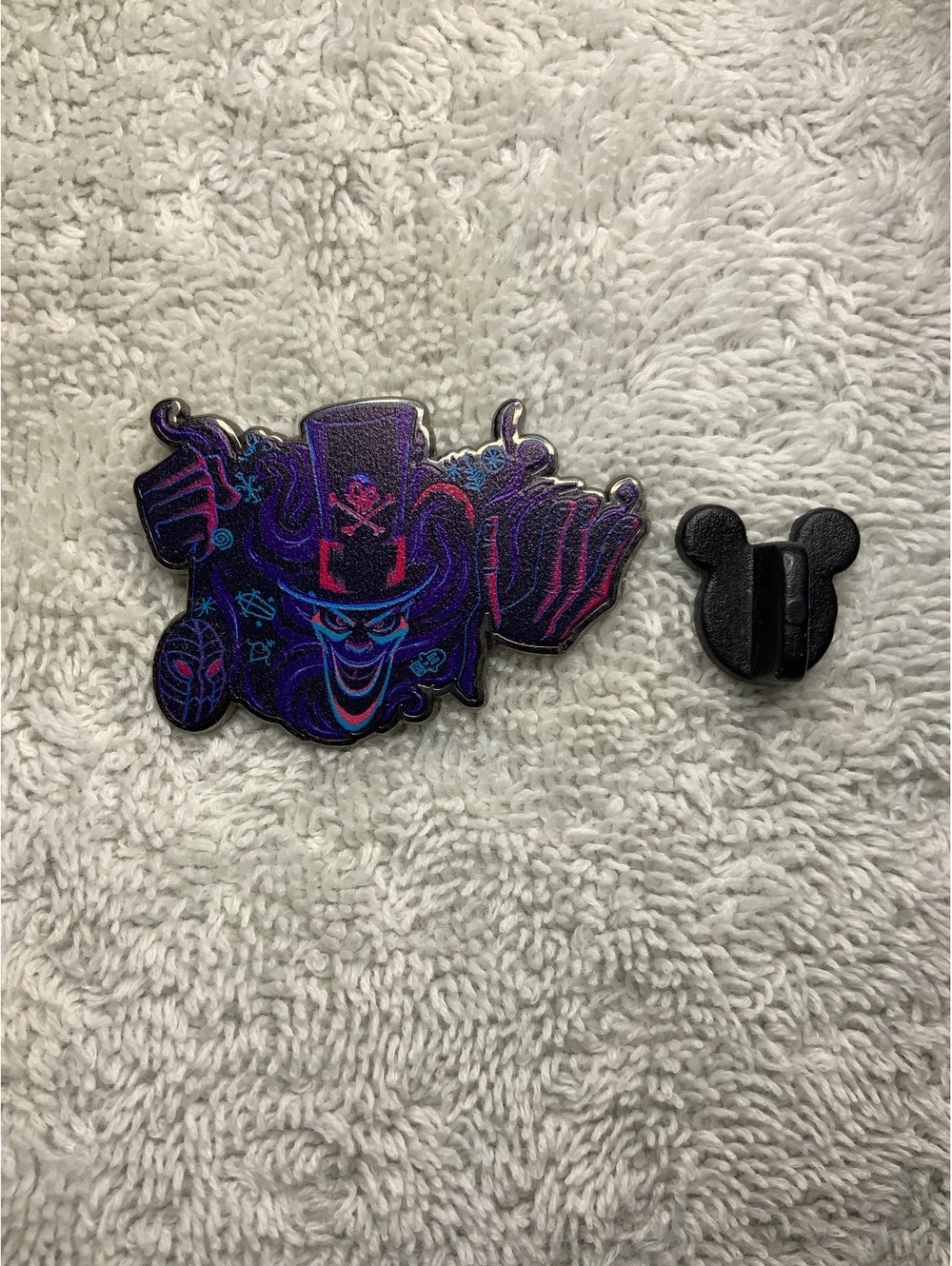 Disney Dr. Facilier Neon Villains Pin